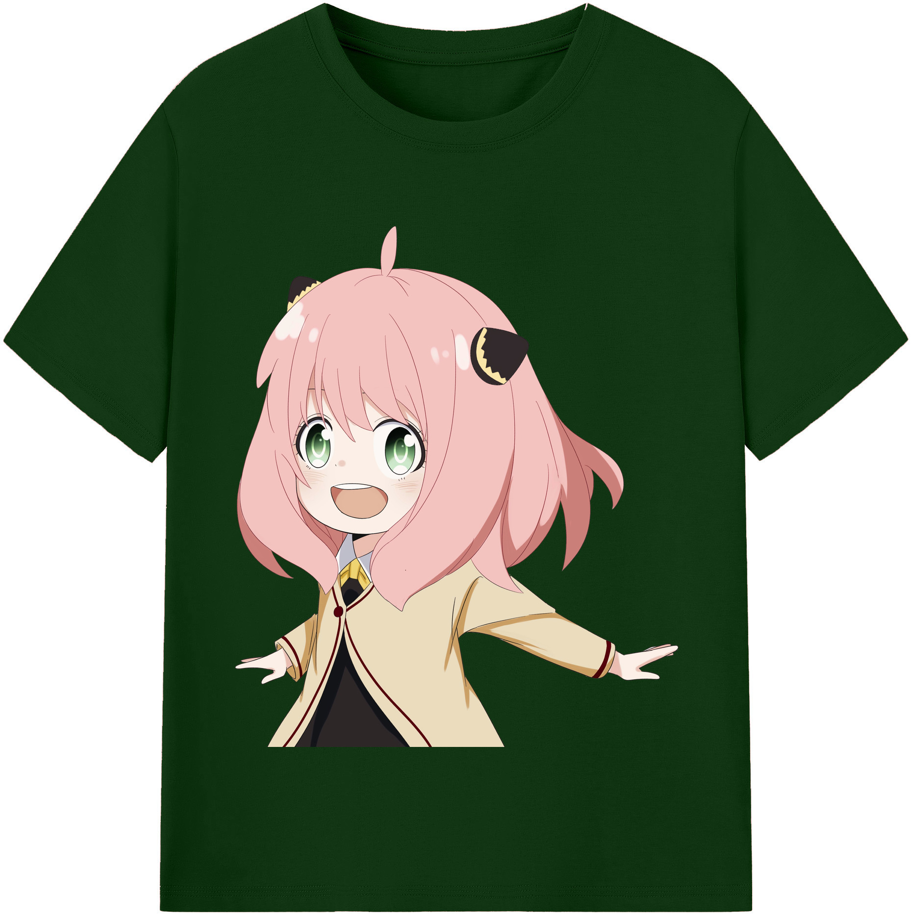 （画像用） SPY×FAMILY间谍家家酒 綿100％半袖Tシャツ（フロントプリント）